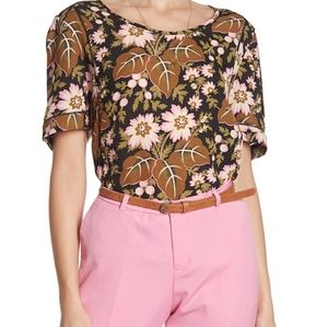 Scotch & Soda Floral Printed Top